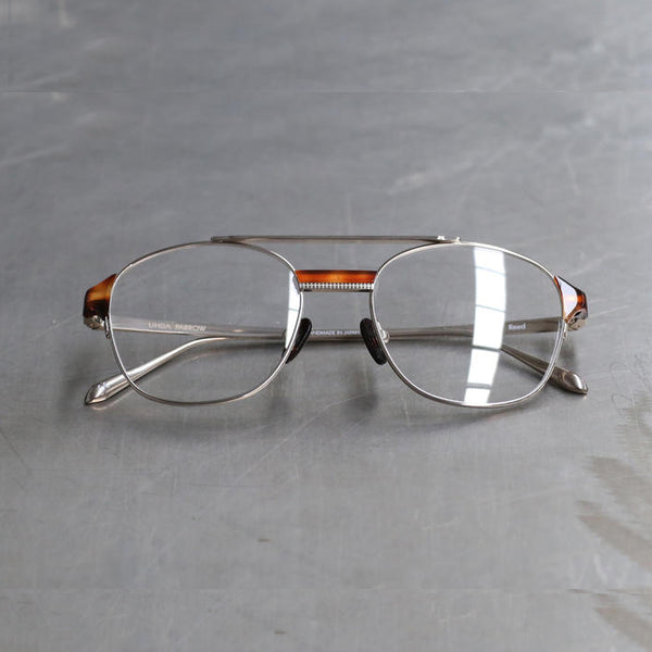 LINDA FARROW LFL1402C7OPT Reed light gold T-shell glasses